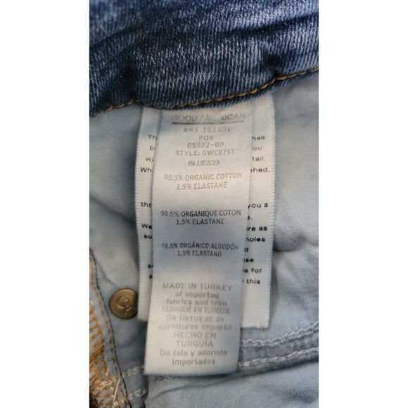Good American Medium Wash Skinny Denim Jeans - Picture 4 of 4